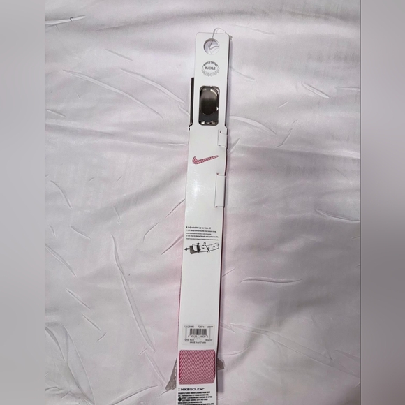 NWT Nike web belt men adjustable up to size 42, stretch material and reversible - Picture 5 of 8